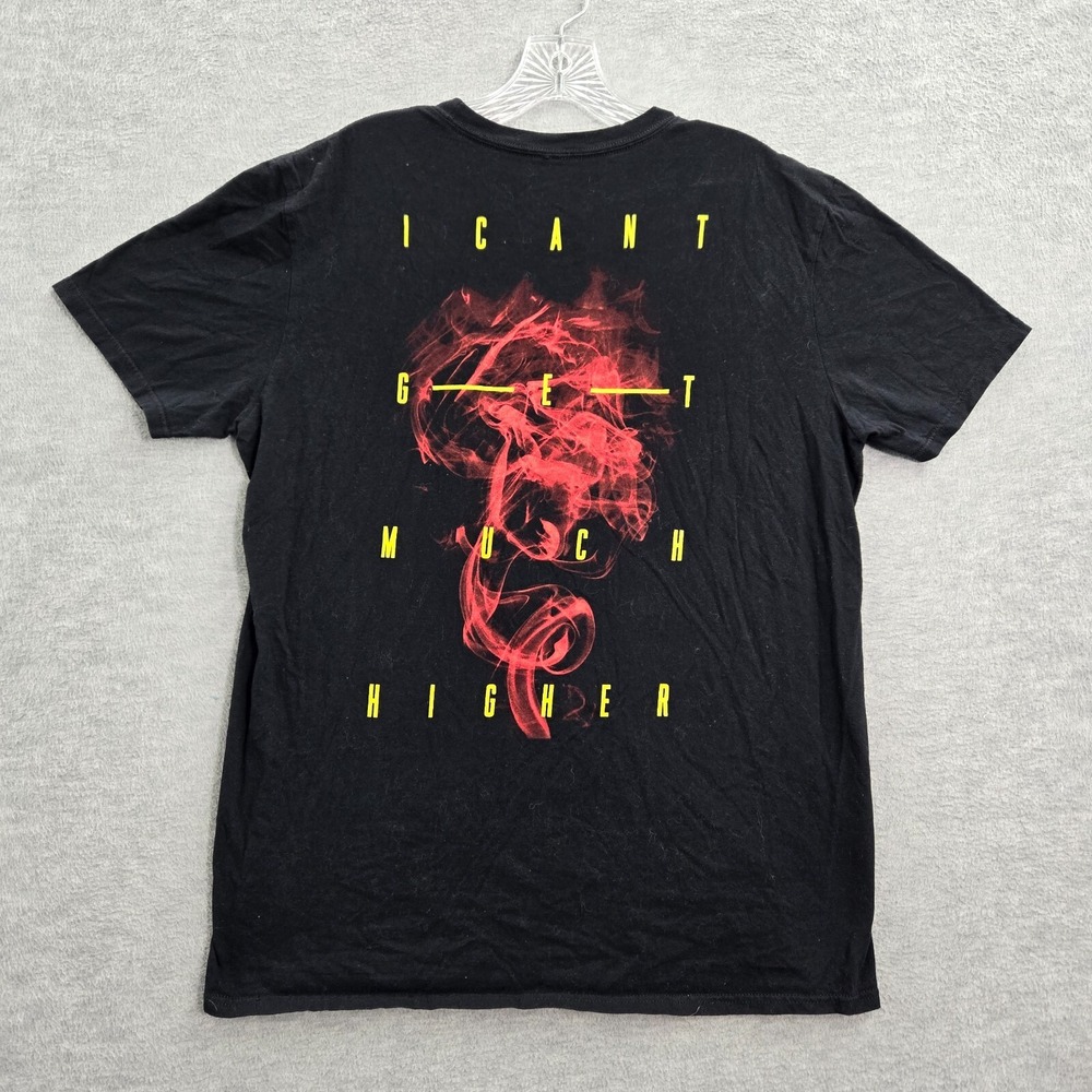 Logic‎ Bobby Tarantino Men Shirt Large Black Indica Badu Been Smoking That Fire